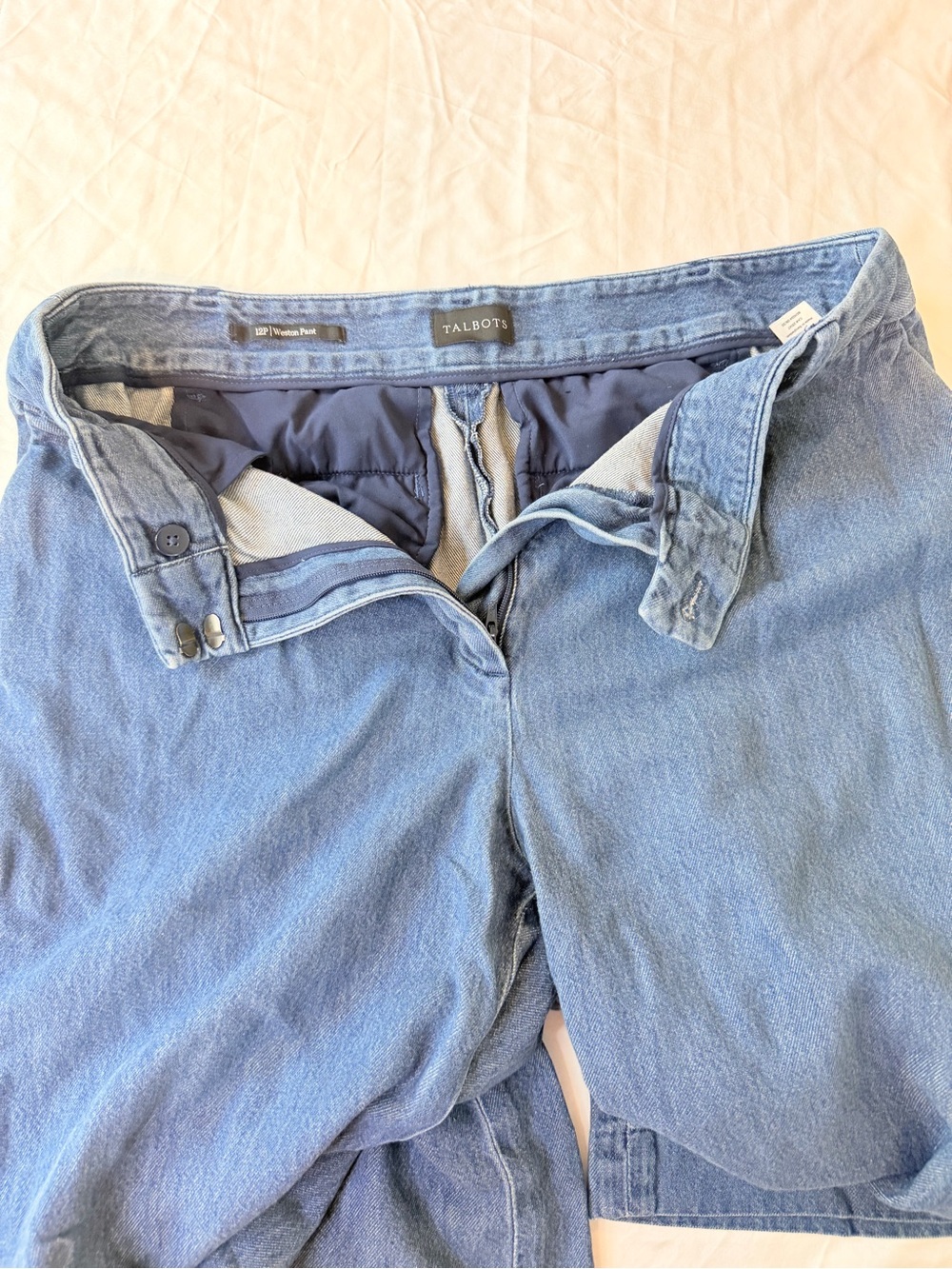 Talbots Light Blue Boyfriend Jeans